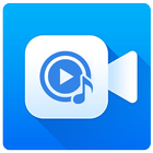 Ajouter audio à la vidéo icône
