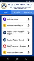 Mize Law Injury Help App syot layar 1