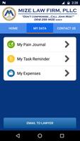 Mize Law Injury Help App syot layar 3