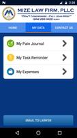 Mize Law Injury Help App captura de pantalla 3