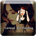 Cartoon Art Painting icon