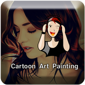 Cartoon Art Painting icon