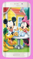 Mickey & Minnie Wallpapers تصوير الشاشة 1