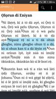 BIBELI MIMỌ (Yoruba Bible) capture d'écran 1