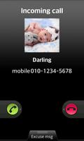 برنامه‌نما Fake Call Me Darling عکس از صفحه