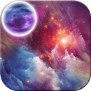 Midnight starry sky theme APK