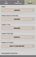 2 Schermata Gunnery - Timer and Calculator