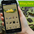 Military army icons theme pack icon