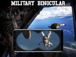cámara espía militar binoculares Poster