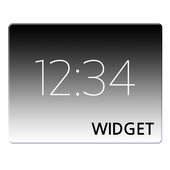 Simple Digital Clock Widget أيقونة