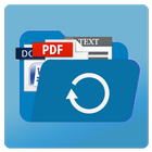 Supprimer pdf récupération icône
