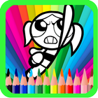 Power-Puf Girls Book Coloring آئیکن