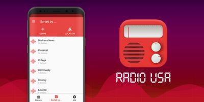 برنامه‌نما Radio USA عکس از صفحه