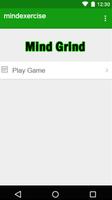 Mind Grind - brain exercise game screenshot 1