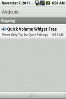 Quick Volume Widget Free capture d'écran 3