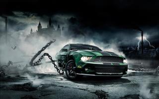 Ford Mustang Theme Affiche