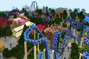 Thorpe Park map for MCPE imagem de tela 2