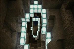 Flying Elytra map for MCPE poster
