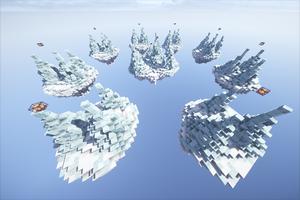 SkyWars Frozen map for MCPE imagem de tela 3