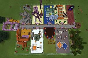 Simple Redstone 2 map for MCPE Affiche