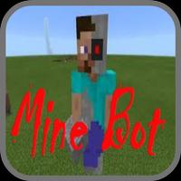 Minebot for Minecraft PE الملصق