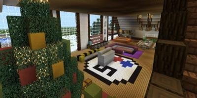Семейный особняк для Minecraft PE captura de pantalla 2