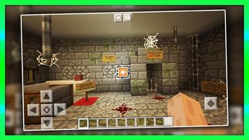 Horror Adventure: Saw Game. Map for MCPE Affiche