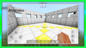 New World of Funny Mini-games. Map for MCPE Affiche