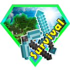 Nature Survival Challenge. Map for MCPE icône