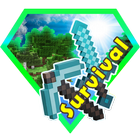 Nature Survival Challenge. Map for MCPE icon