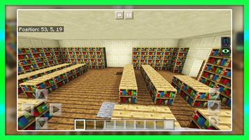 High School Horror Mini-game. Map for MCPE 스크린샷 1