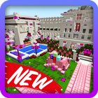 New Pink House Kawaii. Карта для MCPE иконка