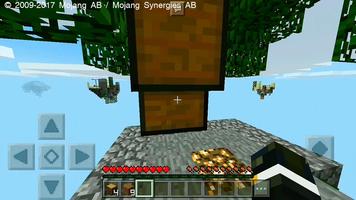 Mega Skyblock Survival Map para MCPE captura de pantalla 1