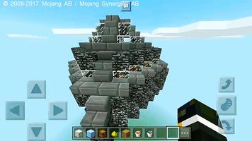 Mega Skyblock Survival Map para MCPE captura de pantalla 2