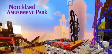 Notchland Amusement Park MCPE Map