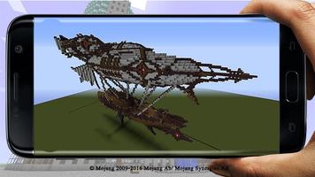 Poster Instant Structure Mod for MCPE