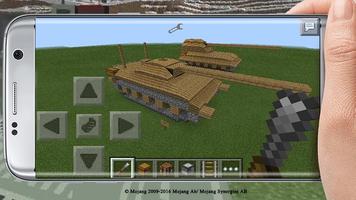 Tank Mod For Minecraft PE постер