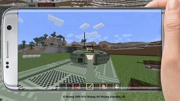 Tank Mod For Minecraft PE capture d'écran 1
