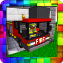 FireEngine Minecraft Truck Addon for Cars APK