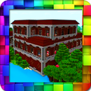 Redstone Woodland Mansion MCPE House Map APK