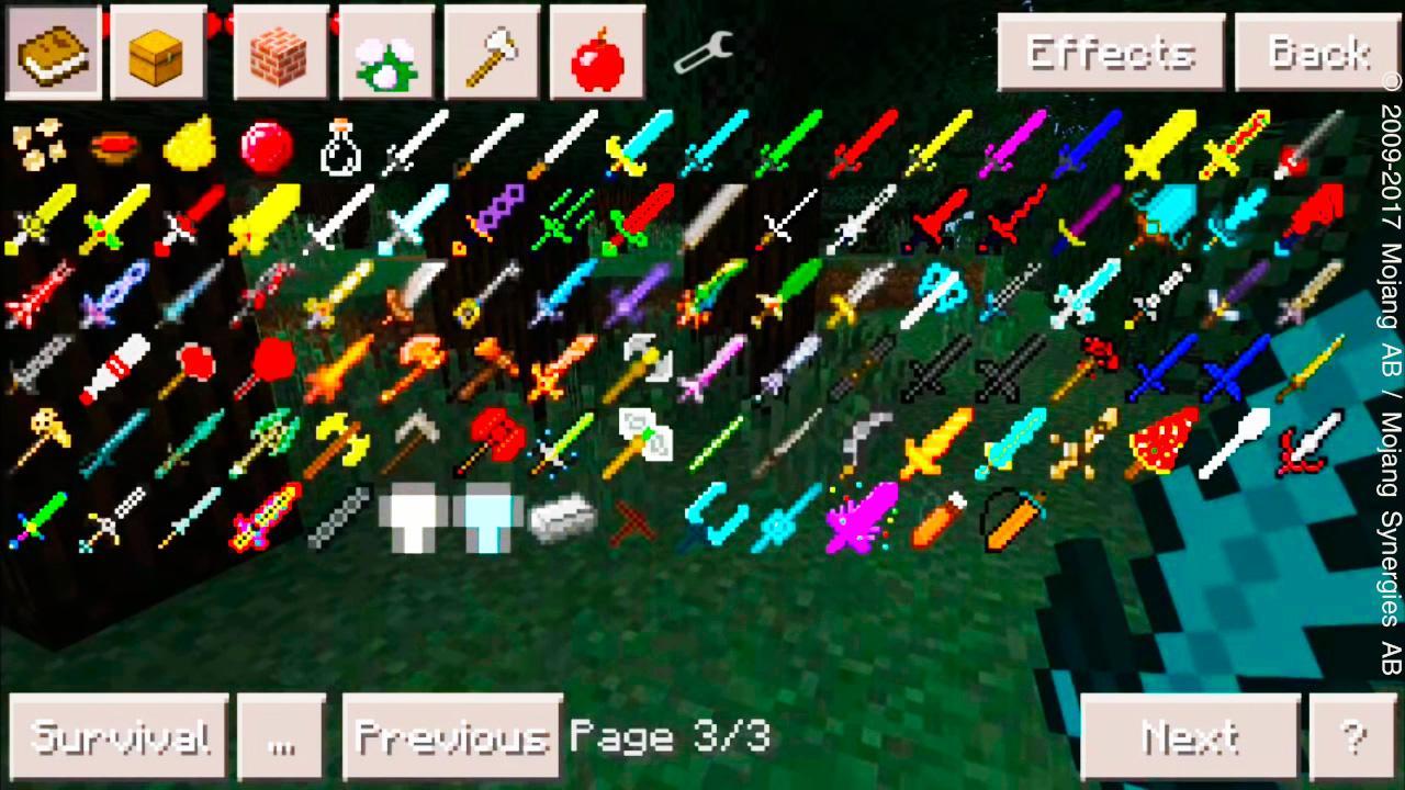 Android 用の アドバンスドソードminecraft Weapons Mod Apk をダウンロード