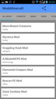 Mods para Minecraft PE Poster
