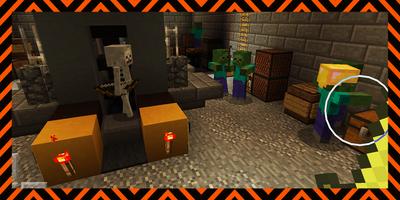Poster The Monster Factory. Map for MCPE