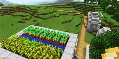 End village and portal map for MCPE screenshot 1