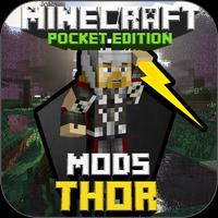 MCPE Thor Mod ポスター
