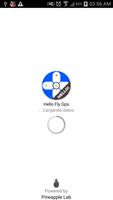 Hello Fly Gps الملصق