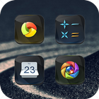 Minimalism Colorful Obsidian Icon Pack иконка