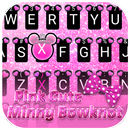 Minnie Bow Theme&Emoji Keyboard APK