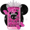 Minny Glitter Queen Theme