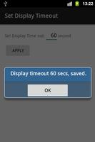 Set Android  Display Timeout Screenshot 1